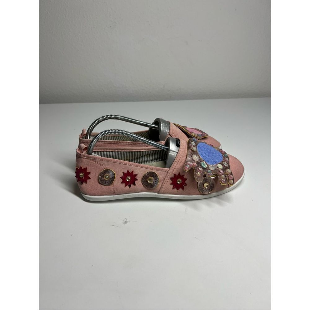 Pink Embellished Flats - Picture 3 of 7